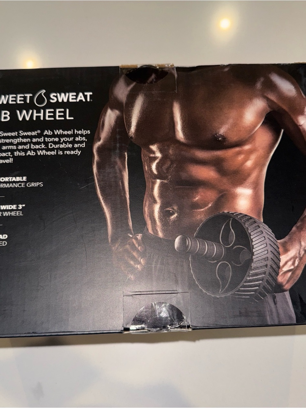 Sweet Sweat Ab Wheel - Black